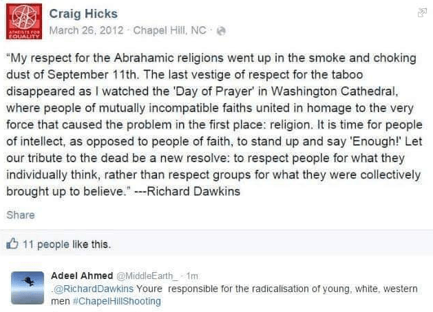 RichardDawkinsCraigHicks